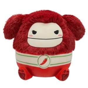 Original Squishmallows 8-Inch Select Series Cecily the Bigfoot Hot Sauce Plush